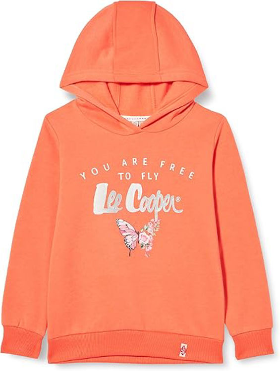 Picture of LC11967 GIRLS LEE COOPER THERMAL FLEECY HOODY SWEATER